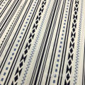 Tissu en coton / viscose / pol High Spandex